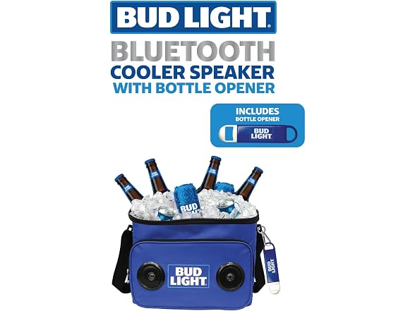 Bud Light 12-Inch Portable Ice Chest