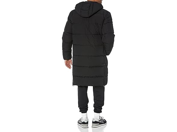Amazon Essentials Mens Hooded Long Puffer Coat