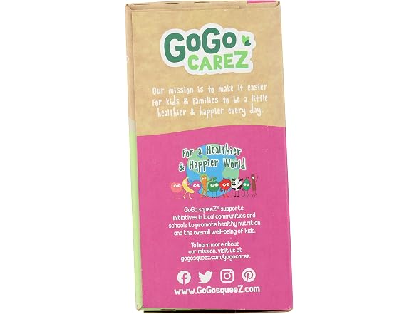 GoGo Squeez Fruit and Veggies 12 Pouch Variety