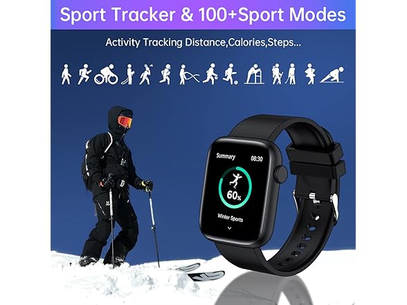 1.9" Smart Watch for Android & iOS