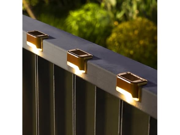 (16 Pack) SOLPEX Solar Deck Lights