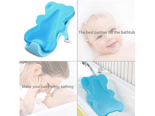2 Pack Soft Infant Bath Sponge