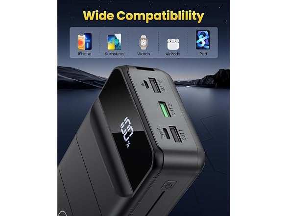 RONEGN 60000mAh Portable Power Bank