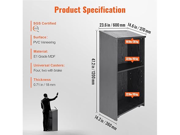 VEVOR Podium Stand