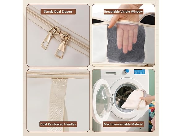 Comforter Storage Bag, Large Capacity