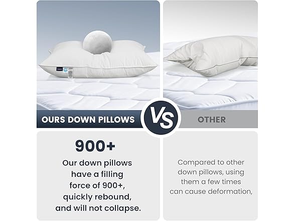 Wedhouc Goose Down Pillow