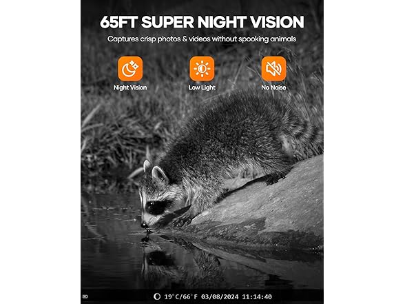 Assark Solar Trail Camera | 48MP 30FPS