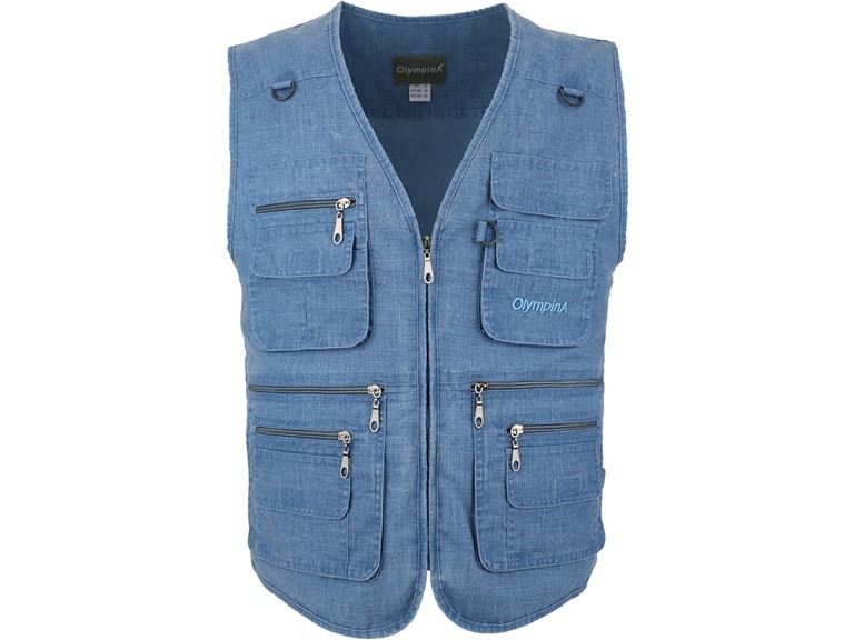 Poplin Outdoors Multi-Pockets Vest
