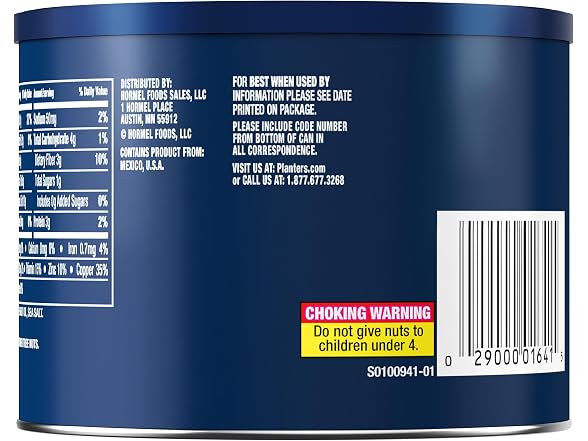 Planters Whole Pecans Roasted & Salted