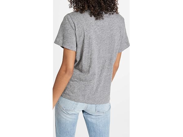 Madewell Women (M) Whisper Cotton V-neck Tee Iron
