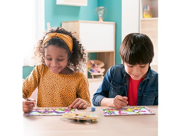 Ravensburger CreArt Junior Pink Dinosaurs Paint‑by‑Number Kit