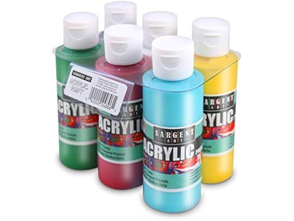 Sargent Art Primary Acrylic Paint Set