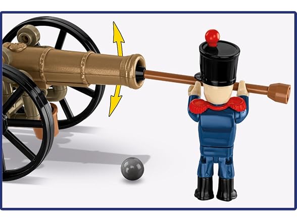 COBI Napoleonic Wars French Artilleryman & Cannon Building Set