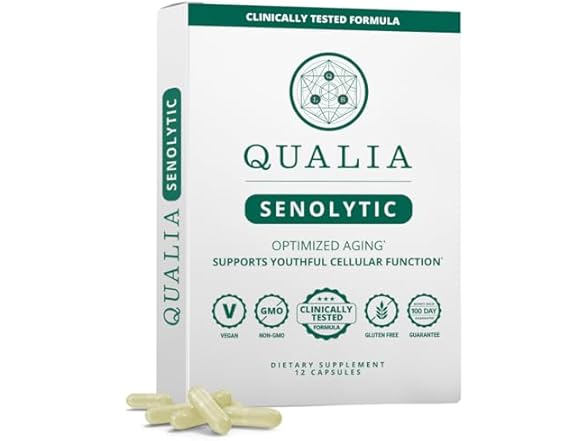 QUALIA LIFE SCIENCES Senolytic Supplement 30ct