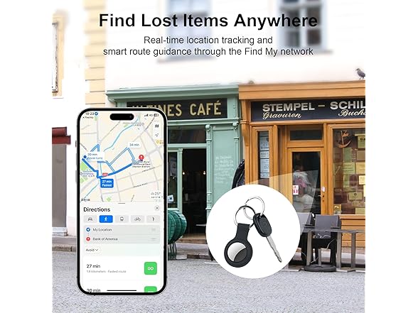 BowenBo  2-Pack Air Tracker Tags