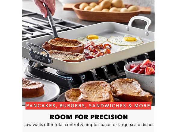 GreenPan x Bobby Flay 18" x 11" Nonstick Griddle