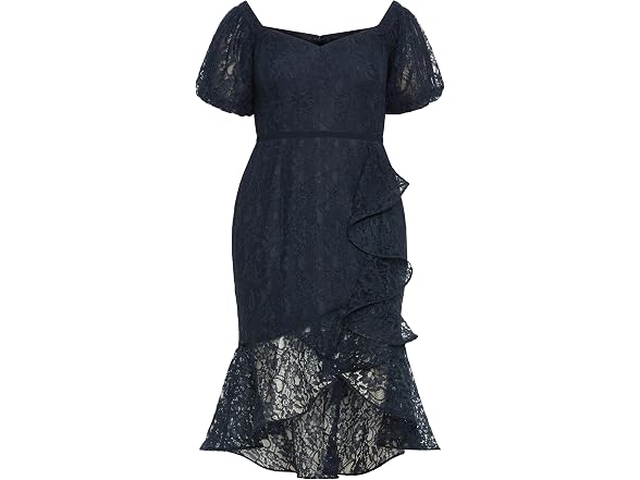 City Chic Women (16 Plus) Lace Lily Dress
