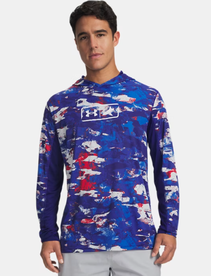 Under Armour BlacktipH Fish Pro Camo Hoodie - Gallery 7