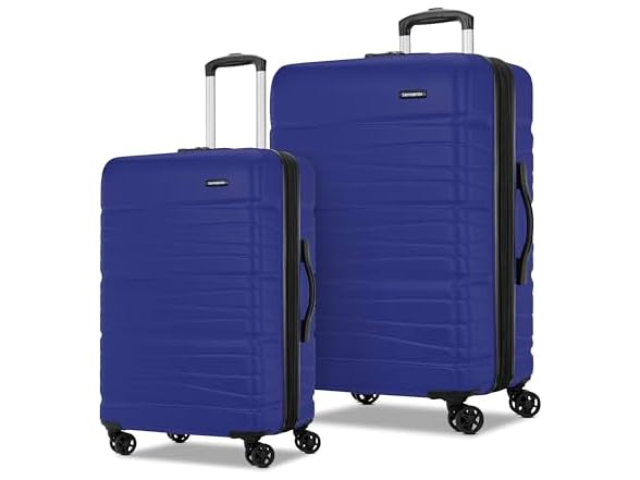 Samsonite Evolve SE Luggage with Spinners | Saphir Blue | 2PC SET