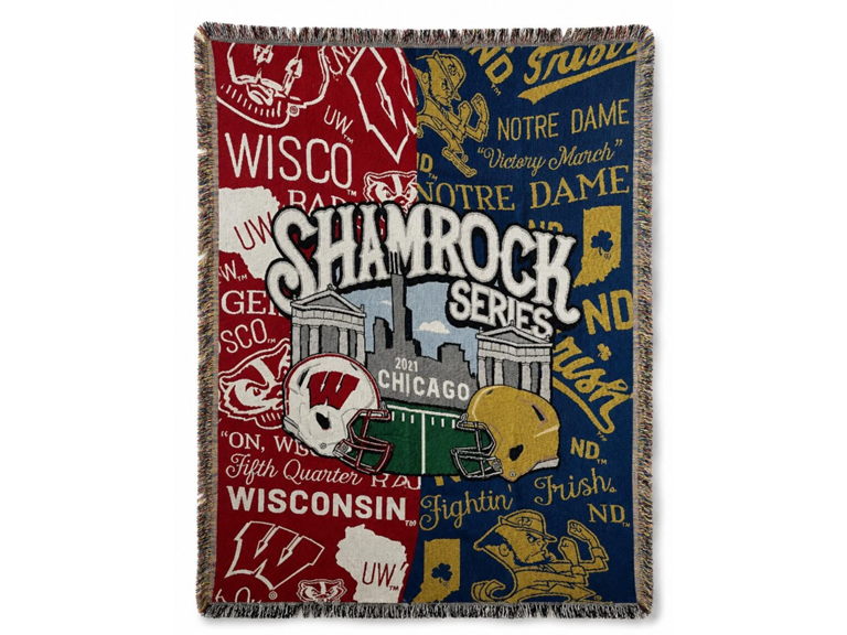 Notre Dame Shamrock Series 2021 Blanket  - Gallery 2