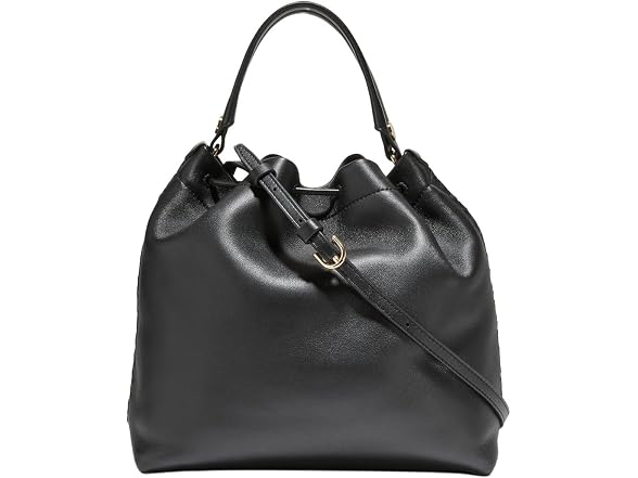 Cole Haan Isabella Bucket Crossbody Bag, Black
