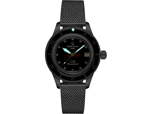 Certina Women DS Heritage Diamonds Brown Watch