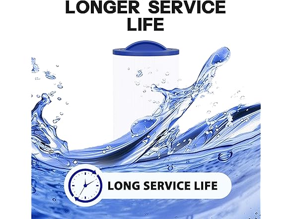 Wowreed Spa Filter PWW50L 50sqft 2Pk