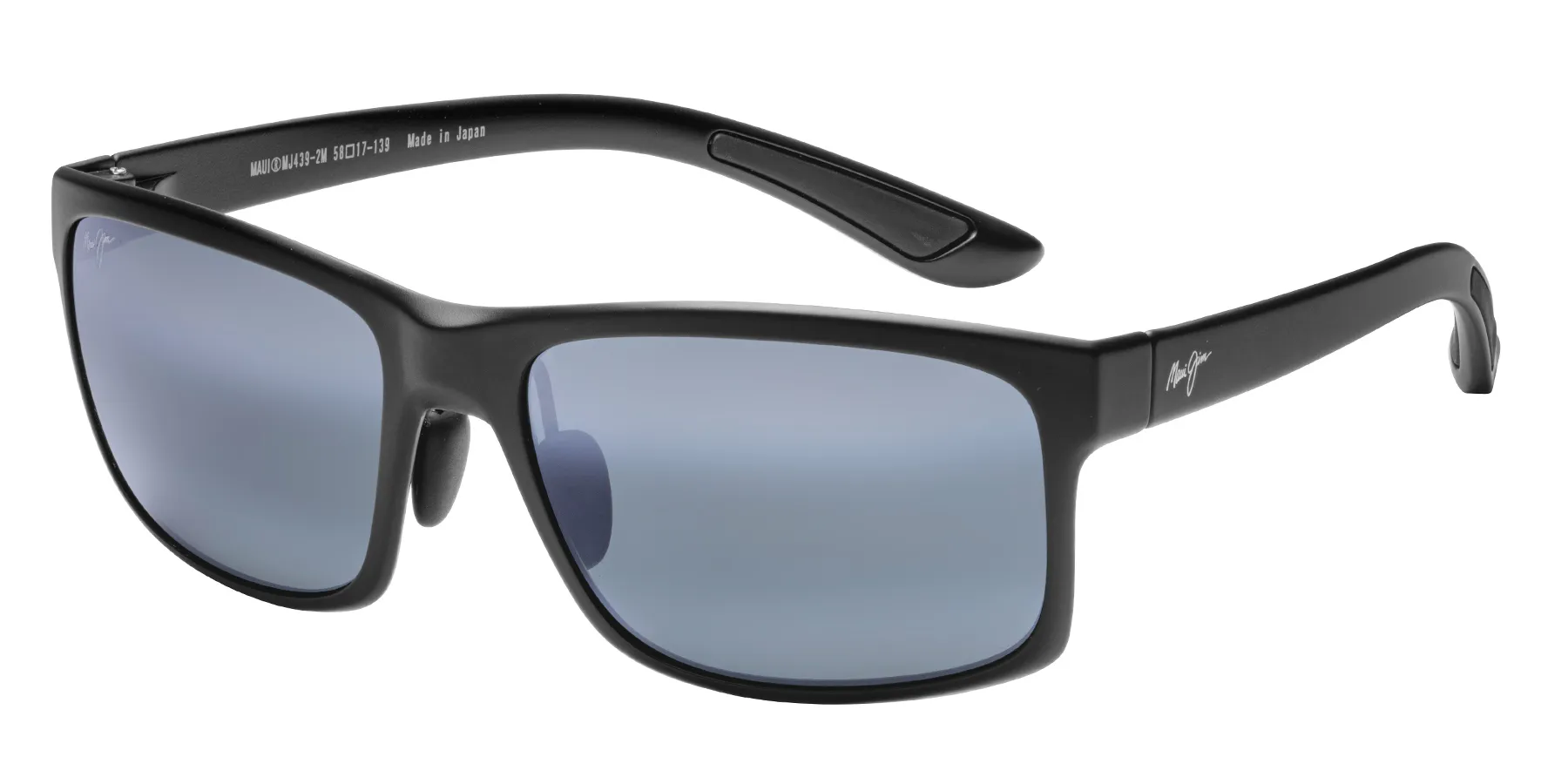 Maui Jim Unisex Pokowai Arch Polarized Rectangular Sunglasses - Gallery 3