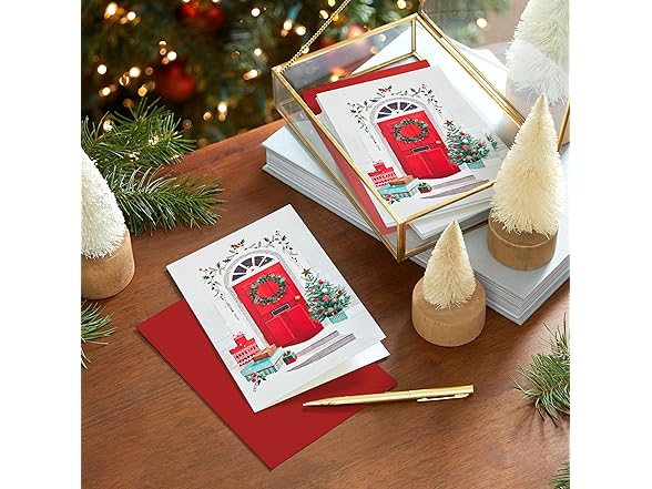 Hallmark Boxed Christmas Cards, Delivering Joy