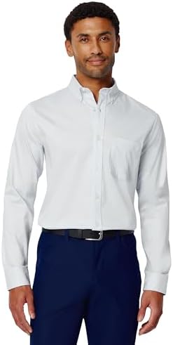 Amazon Essentials Men Slim Stretch Wrinkle Shirt - Gallery 29