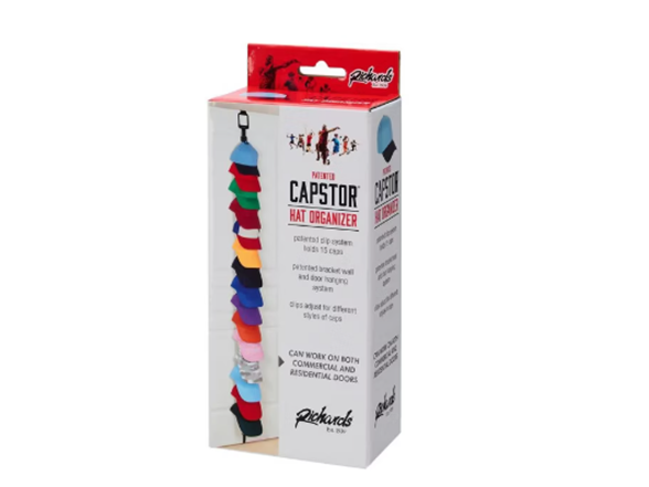 J&V Textiles AD9-6131 Hanging Hat/Cap Organizer Black