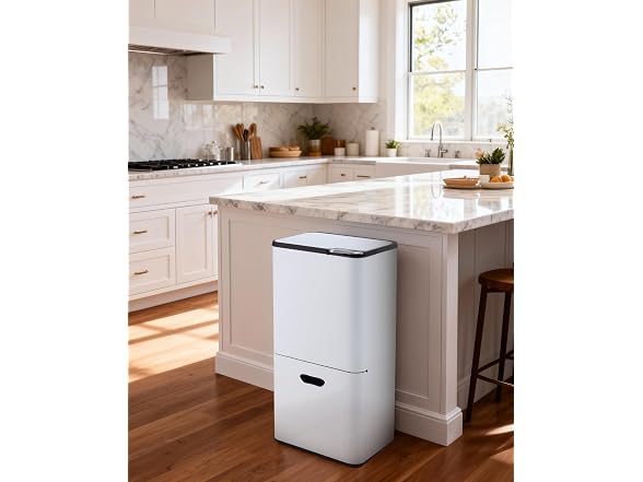OUTLANE 16 Gal Dual Compost Bin