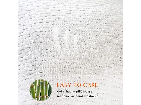 Sweetnight King Size Bamboo Pillow