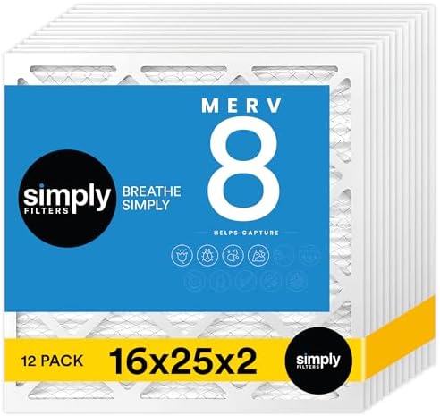 Simply S-08-12-16252 16x25x2 Simply 16x25x2 Air Fil