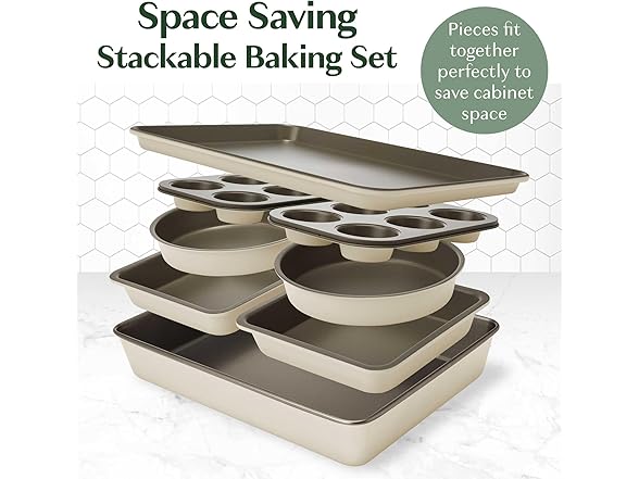 Goodful All-In-One Nonstick Bakeware Set
