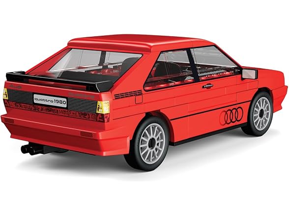 COBI Audi Quattro 1980, Red, 79 Pieces | Officially Licensed