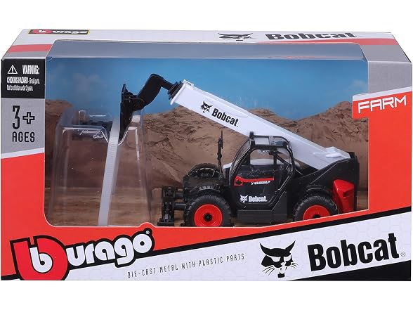 Bburago Die-Cast Bobcat TELEHANDLER