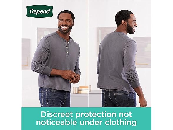 Depend FIT-FLEX Incontinence Underwear for Men