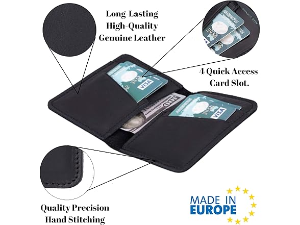 Lupinny Leather Slim Wallet