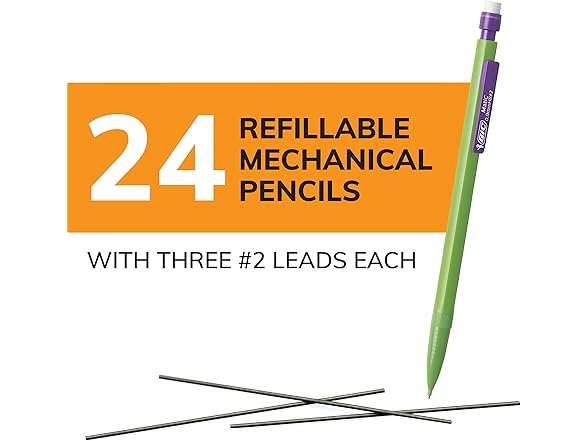 BIC Xtra-Strong Thick Lead Mechanical Pencils