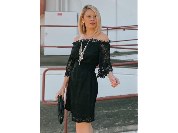 Miholl Women (XL) Sexy Dresses Off Shoulder Dress