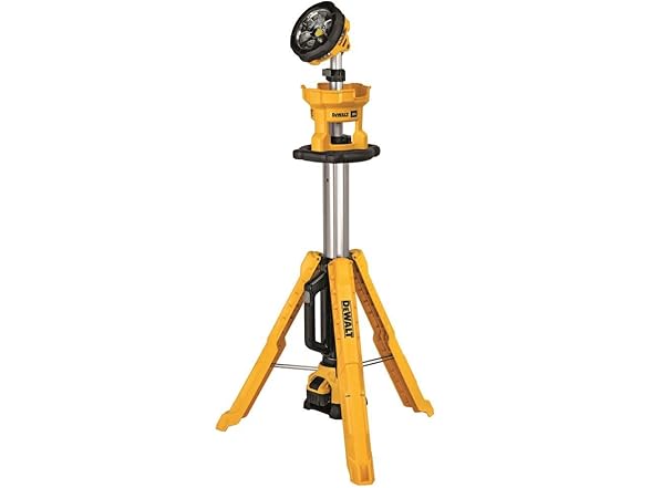 DEWALT DCL079R1 LED Work Light and Tripod Base Kit