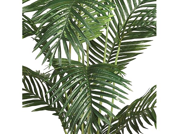 Nearly Natural 5.5ft Palm Tree Green