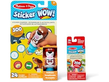 $8.99, Was $17.99, 50% Off! Melissa & Doug Sticker Wow! Dog Bundle dealfomo