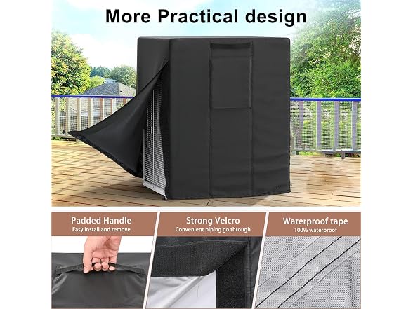 Mrrihand Central Air Conditioner Cover for Outside Units
