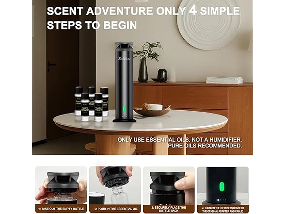 Waterless Scent Diffuser Starter Kit –