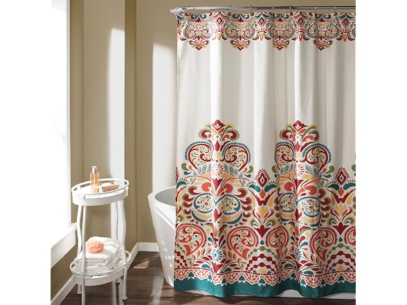 Lush Decor Clara Shower Curtain Single 72" W