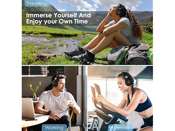 TANKASE Active Noise Cancelling Headphones
