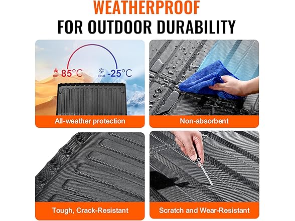 VEVOR Truck Bed Mat - Toyota Tacoma