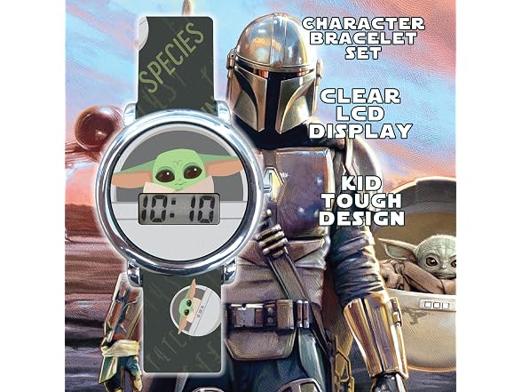 Accutime Star Wars Mandalorian Grogu Kids Bands